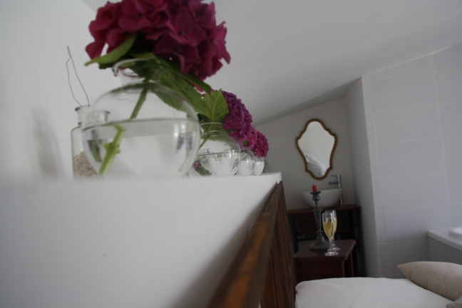 photo fleurs chambre nuptiale