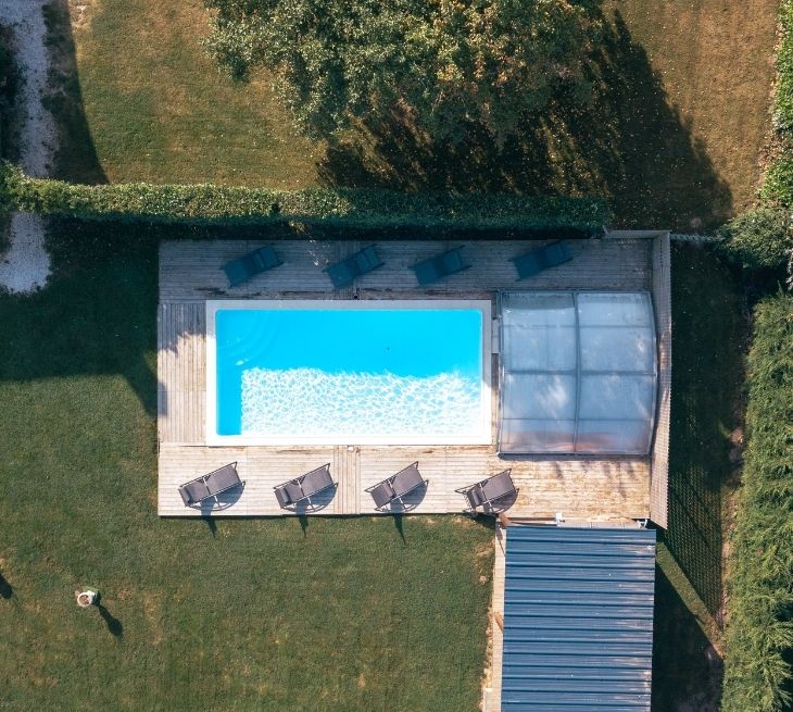 domaine avec piscine en normandie
